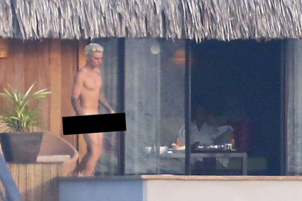 Esc Ndala Captan Desnudo En Bora Bora A Justin Bieber Y Confirman