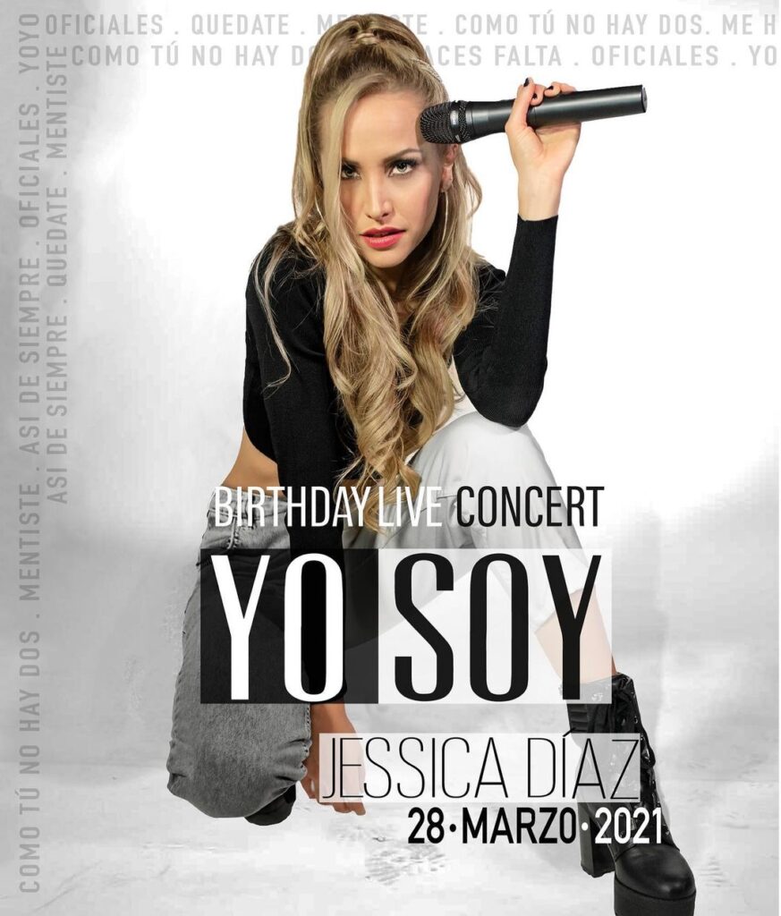 Jessica Díaz nos platica sobre su primer concierto vía streaming ‘Yo