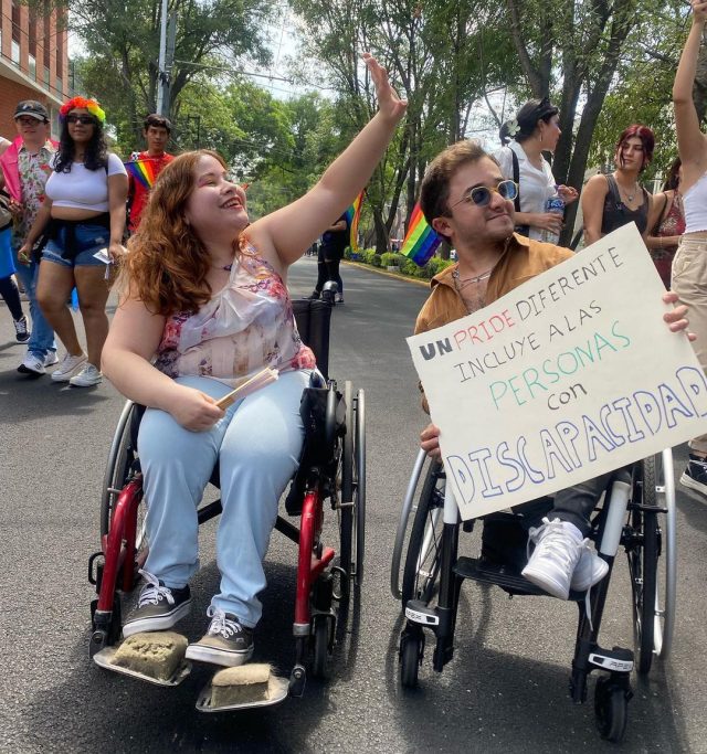 Contigente de Personas LGBT+ con discapacidad