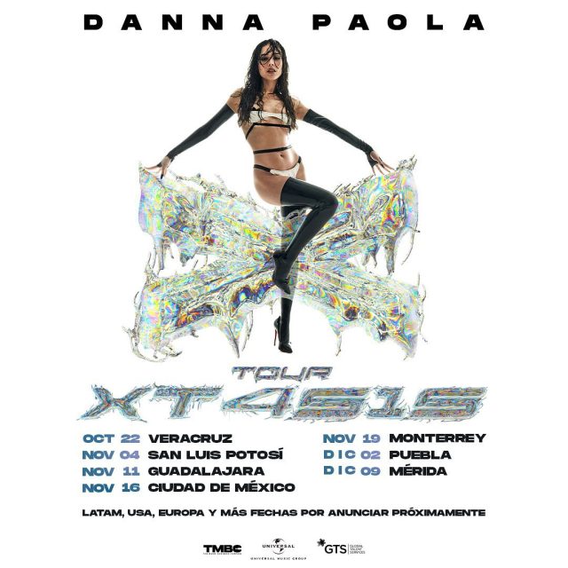 Danna Paola anuncia nuevo tour