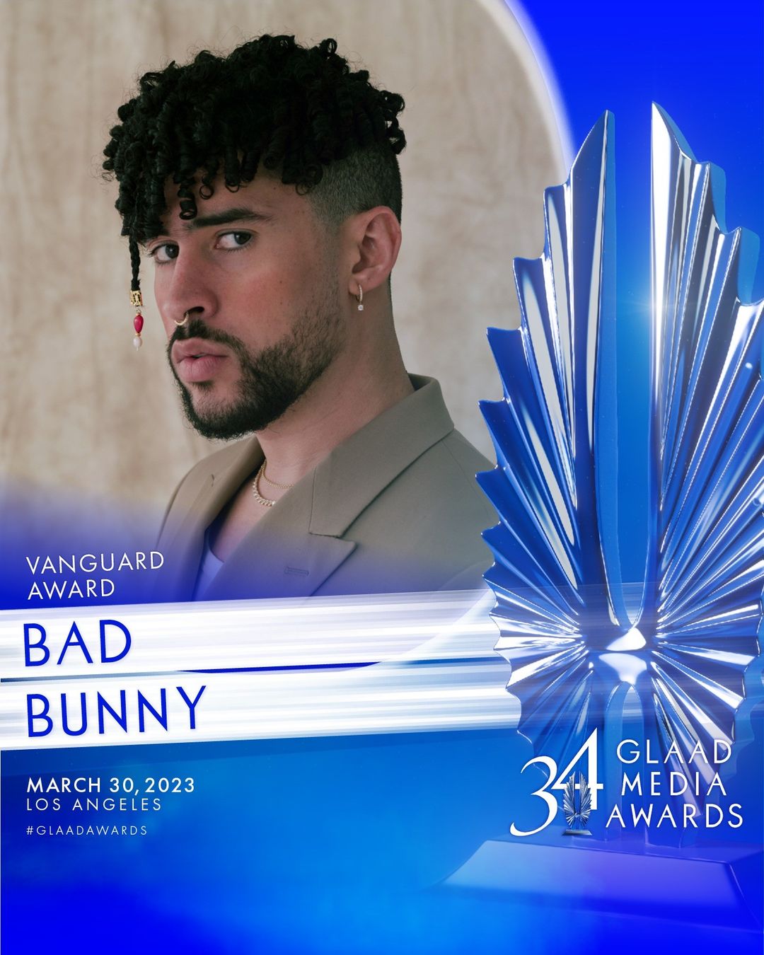 Bad Bunny recibirá premio GLAAD