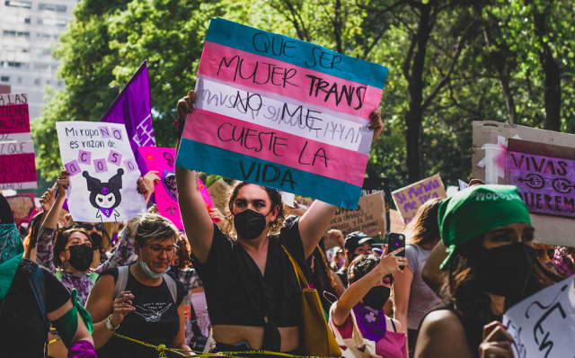 Protesta transfeminicidios