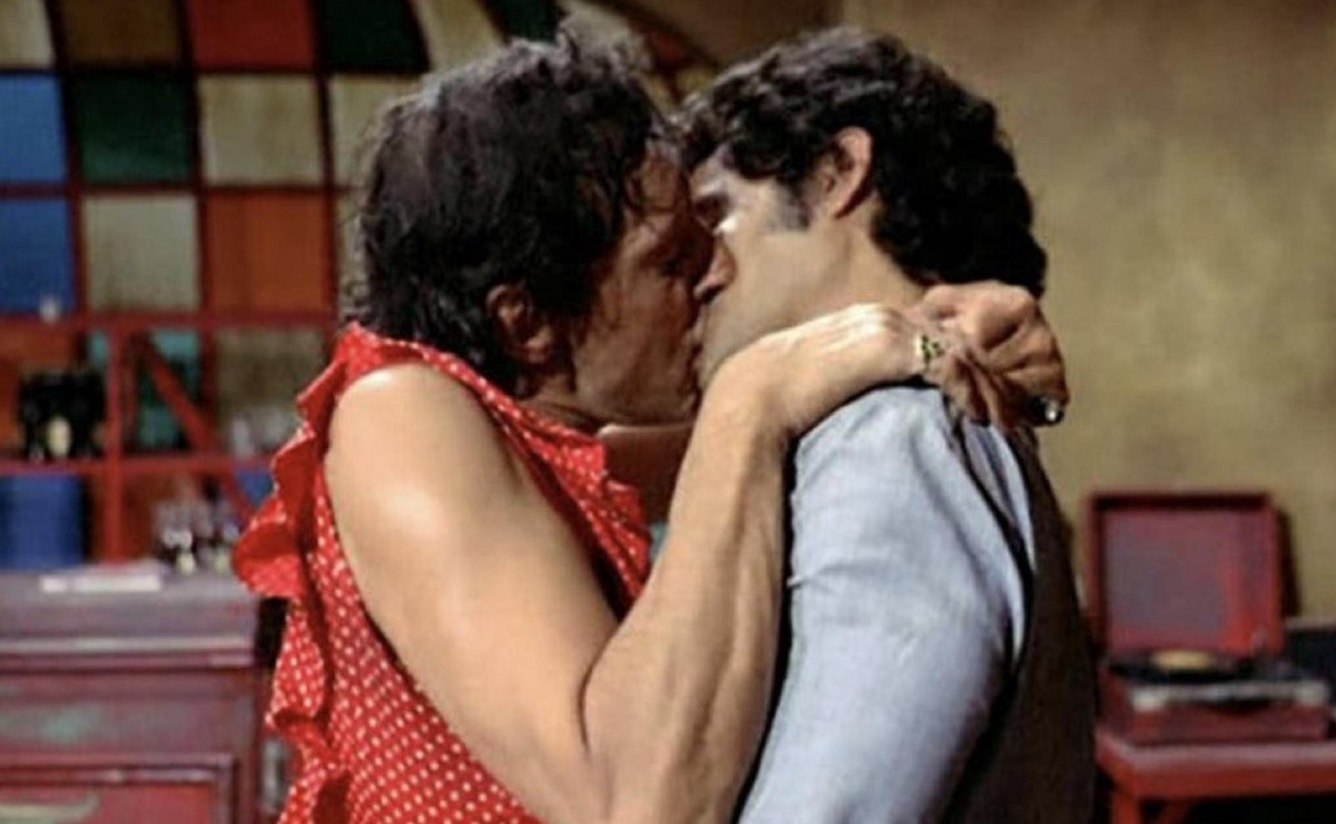 Roberto Cobo & Gonzálo Vega en "El lugar sin límites" (1978).